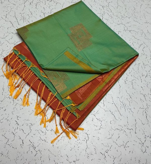 Soft Silk Saree - Image 12