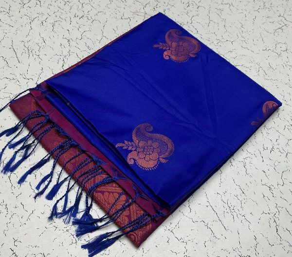 Soft Silk Saree - Image 4