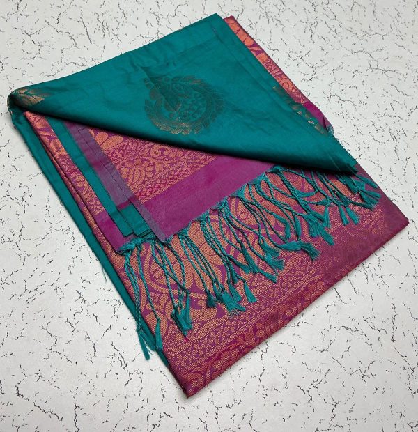 Soft Silk Saree - Image 5