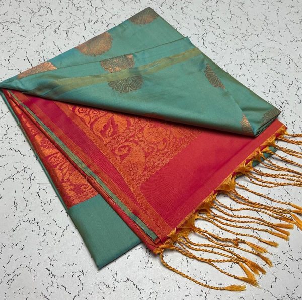 Soft Silk Saree - Image 7