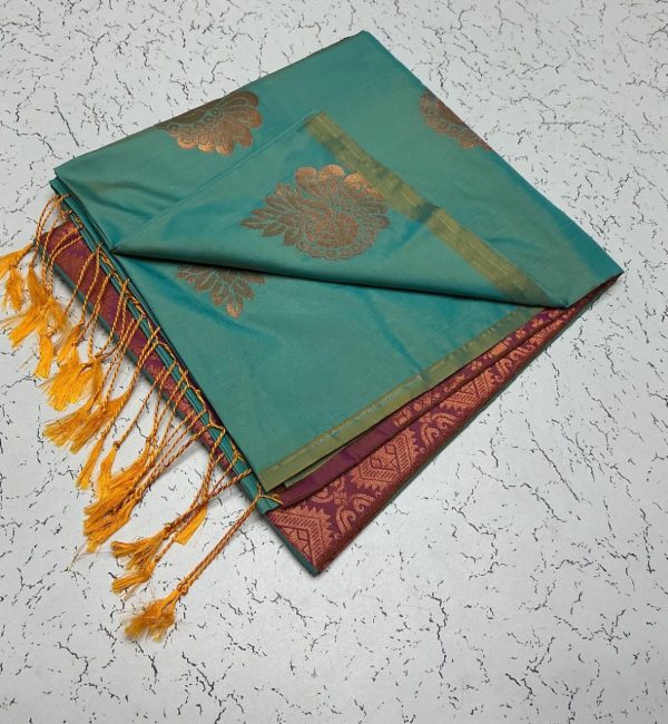 Soft Silk Saree - Image 8