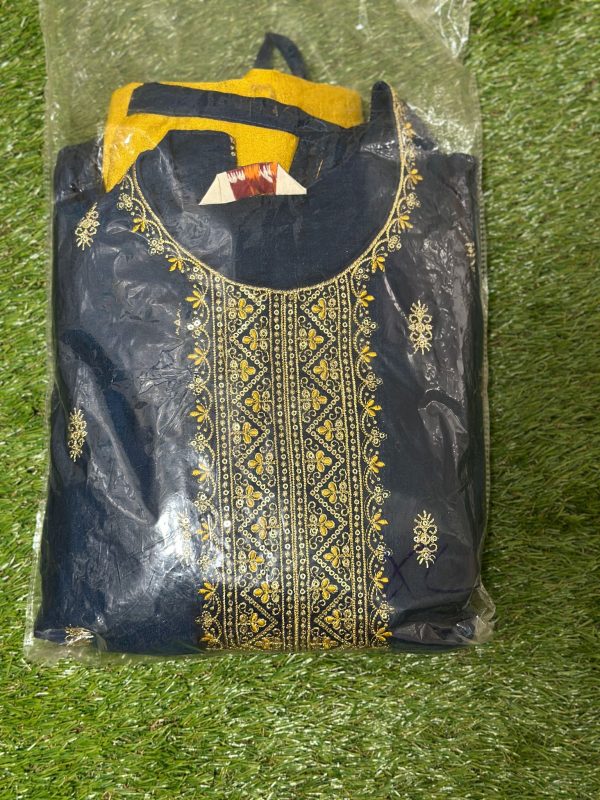 Neck Embroidered Shalwar